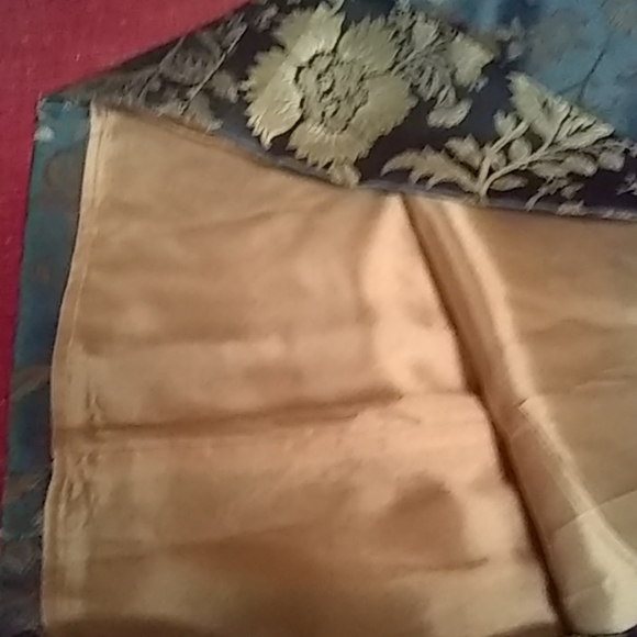 Mood's Vintage Silk Brocade Dress Filenes - Picture 6 of 8